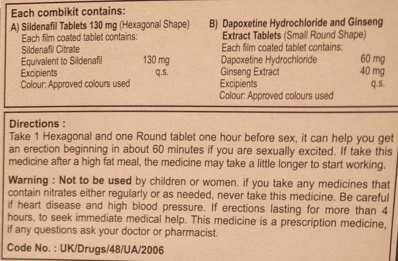 ترکیبات قرص 20 تایی ماکسیما